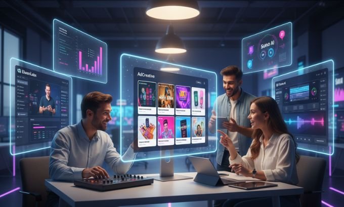 Suno AI & AdCreative: Launching a Digital Campaign
